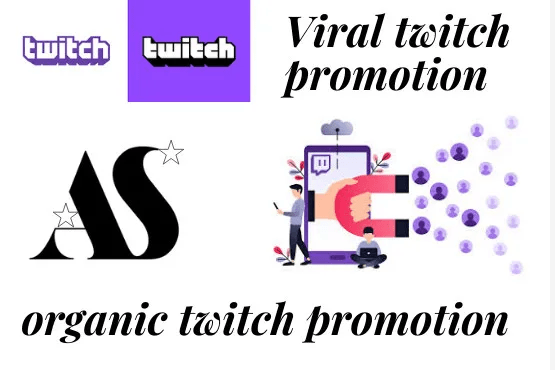 I will do twitch channel promotion, FiverrBox