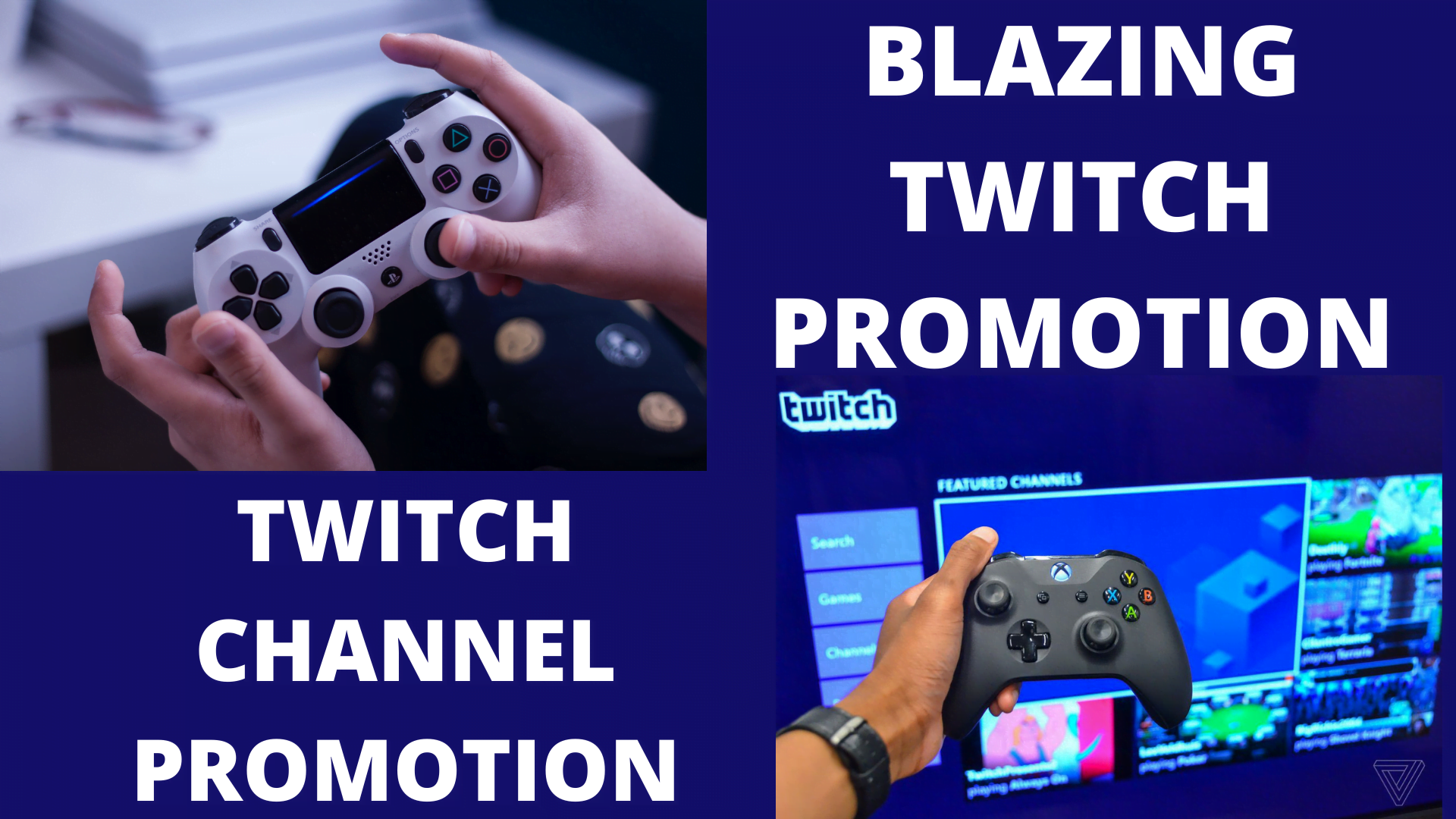 I will do twitch promotion to active viewers, reach affiliate get, FiverrBox