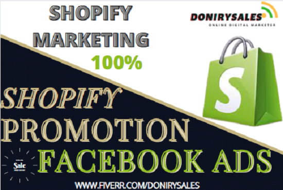 I will do shopify marketing sales promotion for your eCommerce store, FiverrBox