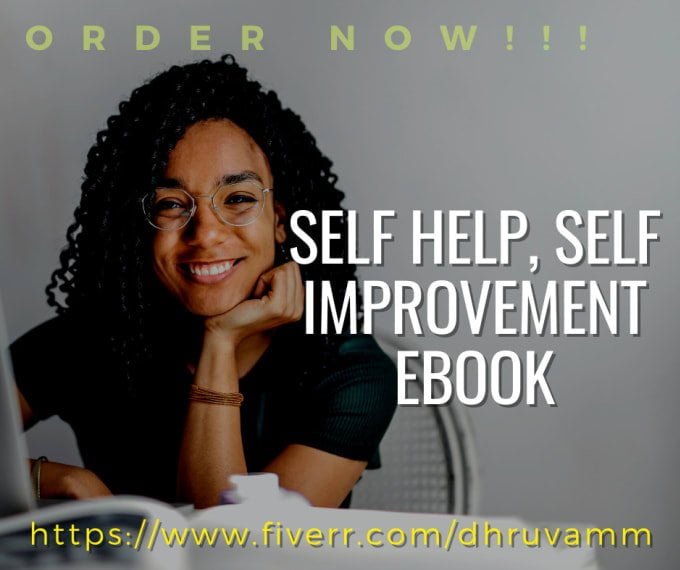 I will ghostwrite self help ebook , self help book, personal development ebook, FiverrBox