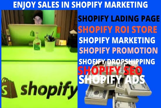 I will do shopify marketing, shopify sales promotion at low cost, FiverrBox