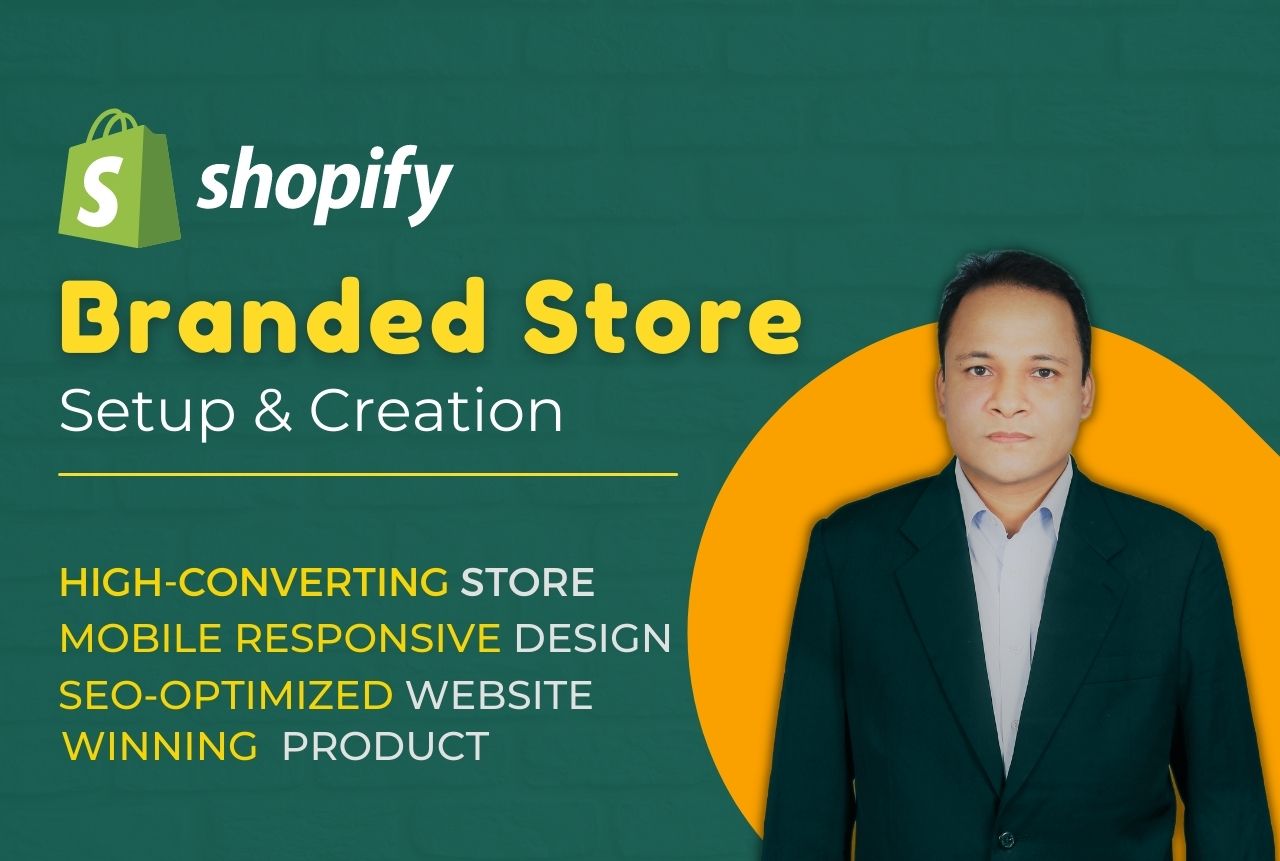 I will create a branded one product shopify store that converts, FiverrBox