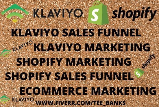 I will do convert klaviyo email marketing sales funnel flows for ecommerce, FiverrBox
