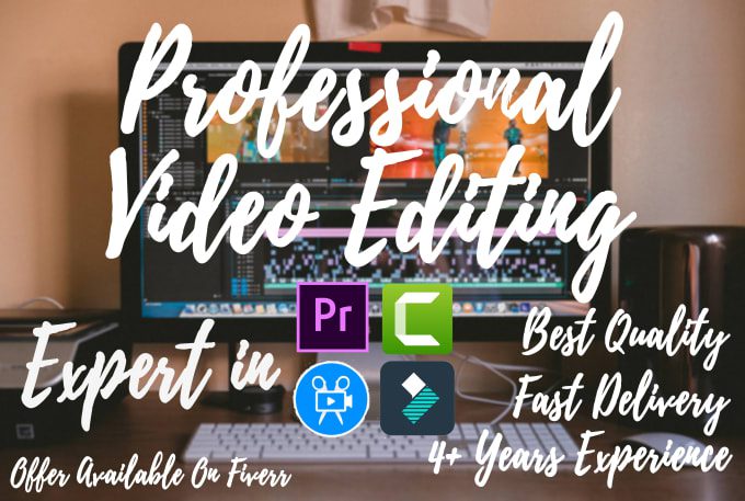 I will do professional, amazing, fastest video editing, FiverrBox