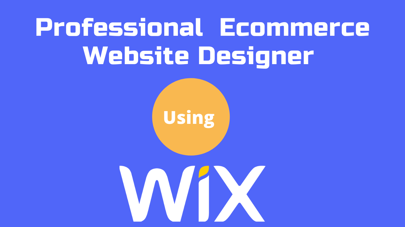 I will design wix ecommerce or wix website or wix store and redesign wix website, FiverrBox