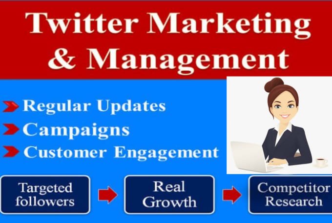 I will do twitter marketing and promotion with real followers, FiverrBox