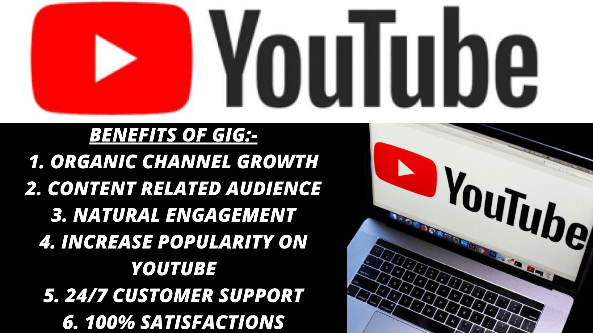 I will do effective youtube channel, music video promotion to targeted audiences, FiverrBox