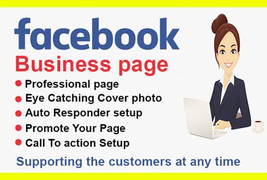 I will set up and design facebook business page professionally within an hour, FiverrBox