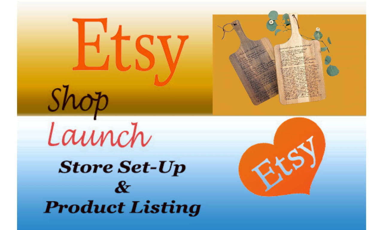 I will do product listing for etsy store or shop, FiverrBox