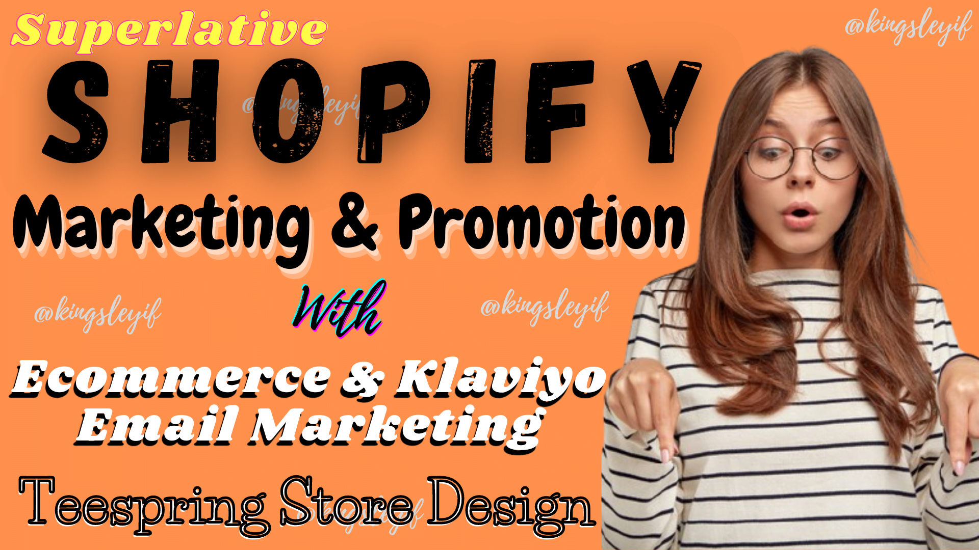 I will do shopify marketing klaviyo email marketing ecommerce promotion facebook ads, FiverrBox