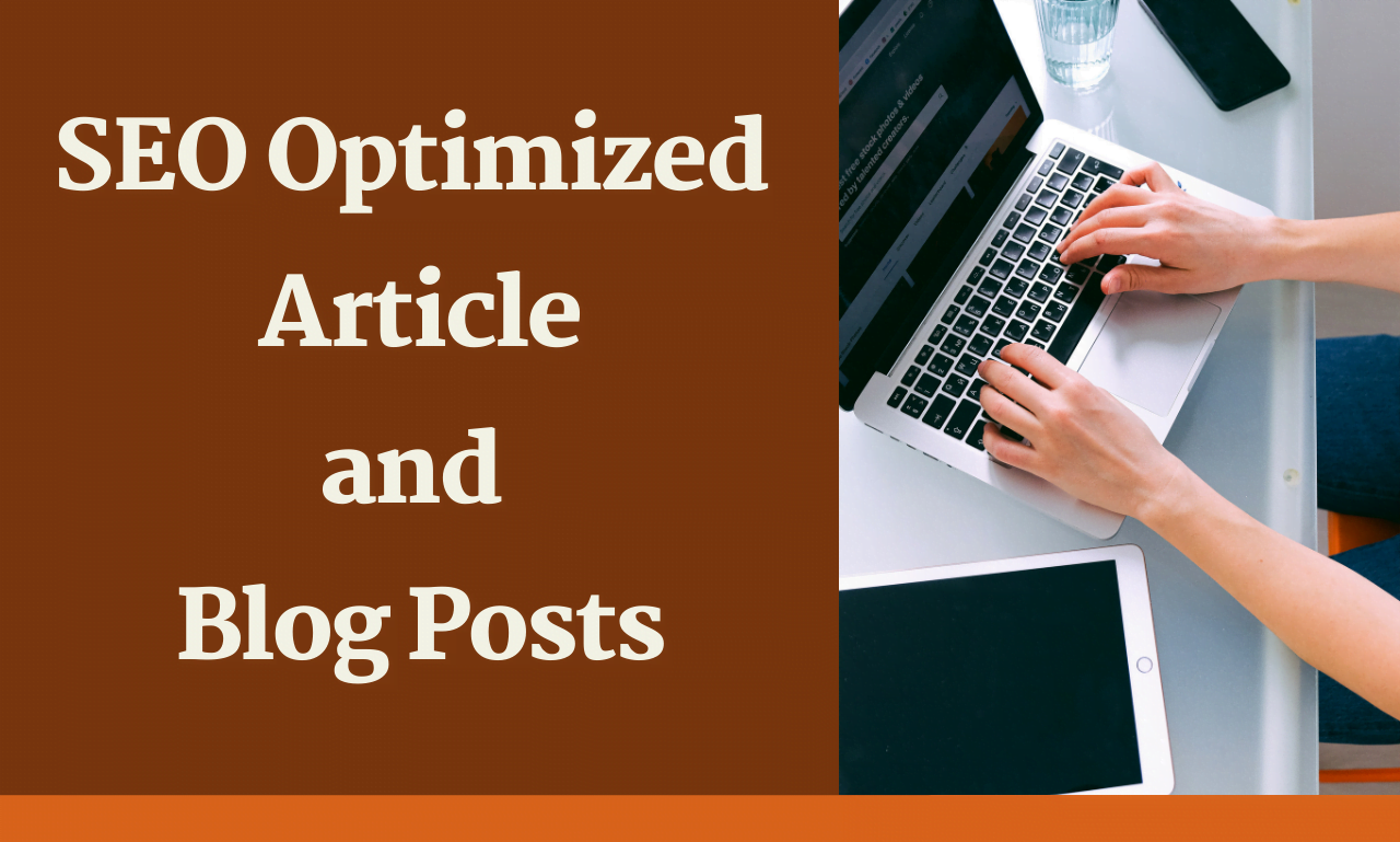 I will write a well researched, SEO optimized blog post or article, FiverrBox