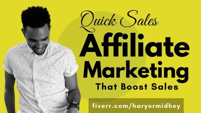 I will create quick affiliate marketing shopify teespring promotion and web traffic, FiverrBox