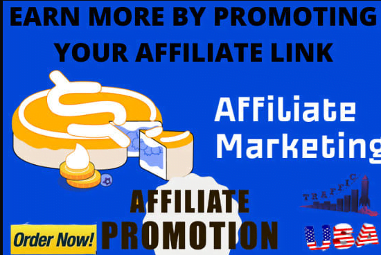 I will affiliate link promotion, affiliate marketing, affiliate promotion, FiverrBox