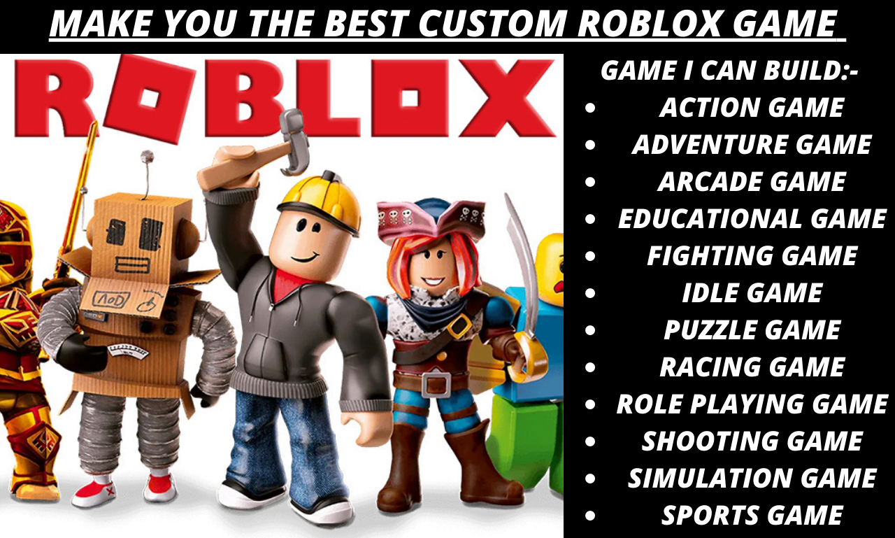 I will develop full roblox game creation with map and your scripter, FiverrBox