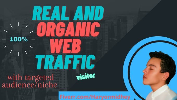 I will I will promote real and organic web traffic and audience with converting sale strategy, FiverrBox