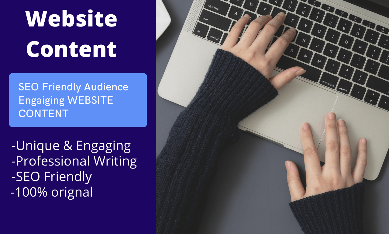 I will write SEO friendly audience engaging website content, FiverrBox