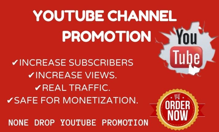 I will promotion for youtube channel monetization, FiverrBox