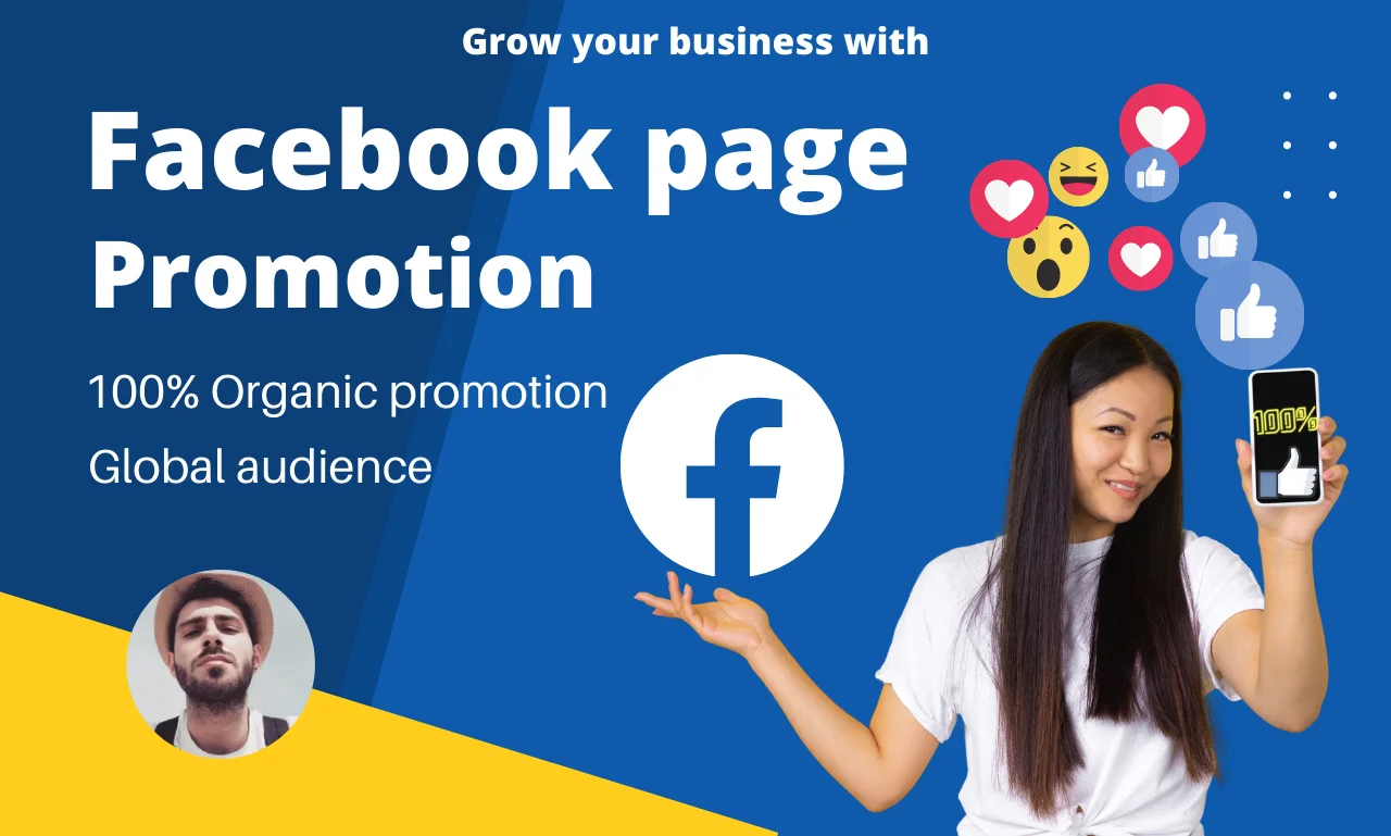 I will do organic facebook page promotion and fb marketing - FiverrBox