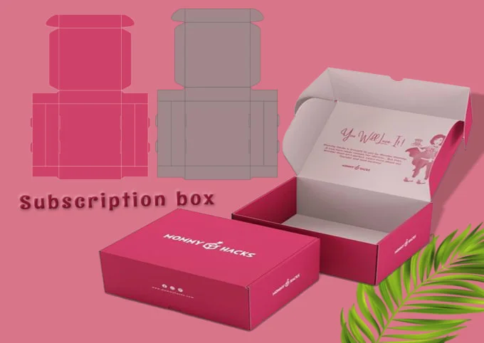 I will do packaging box design, subscription box design, mailer box -  FiverrBox