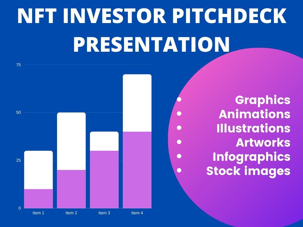 I will create crypto, nft investor pitchdeck and powerpoint presentation, FiverrBox
