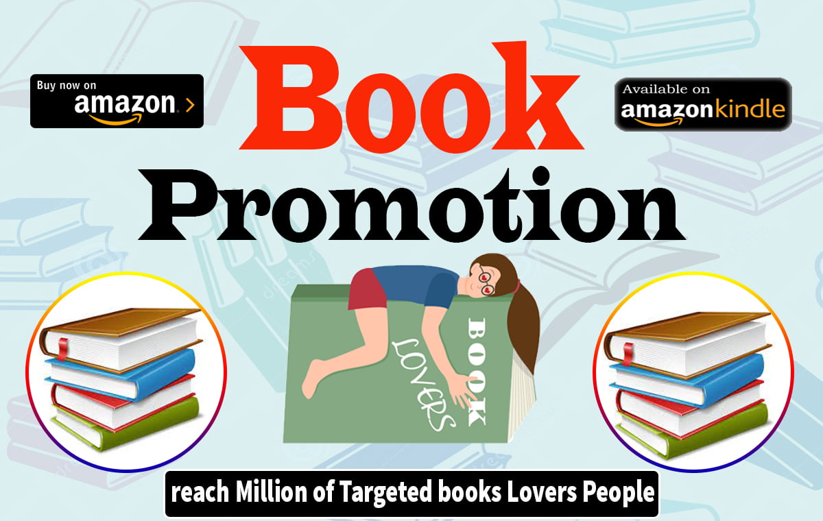 I will do amazon kindle books promote and book marketing worldwide, FiverrBox