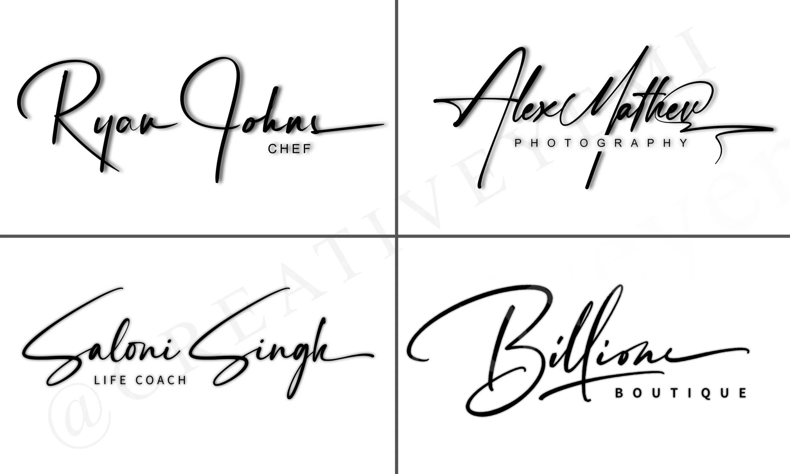 PS Initial handwriting logo design with brush circle lines black color. handwritten  logo for fashion, team, wedding, luxury logo. Stock Vector | Adobe Stock