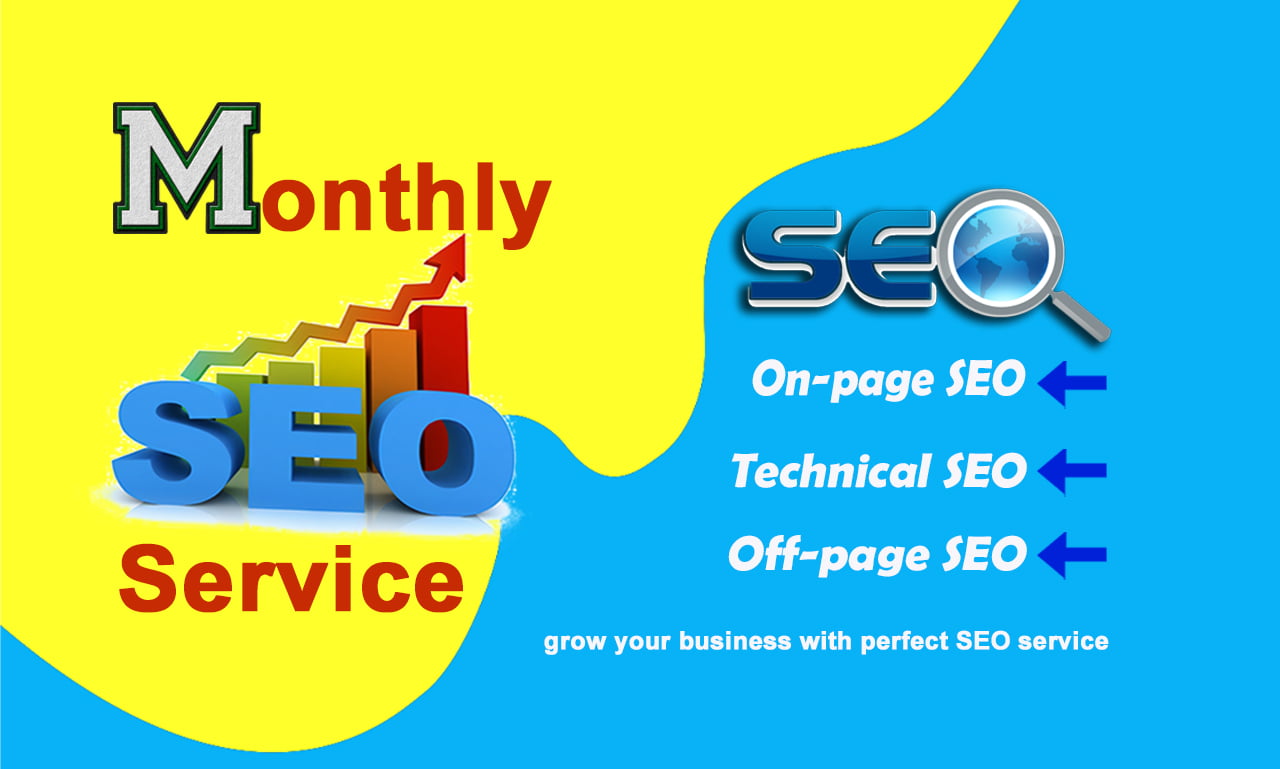 I will provide monthly SEO service for search engine top ranking, FiverrBox