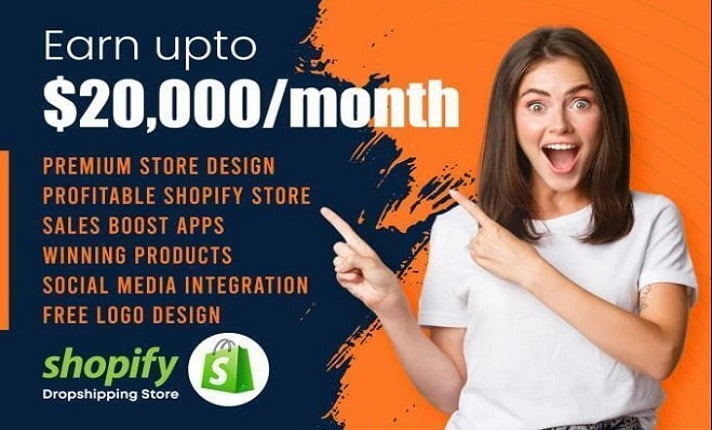 I will design shopify website design, shopify store design, redesign shopify store, FiverrBox