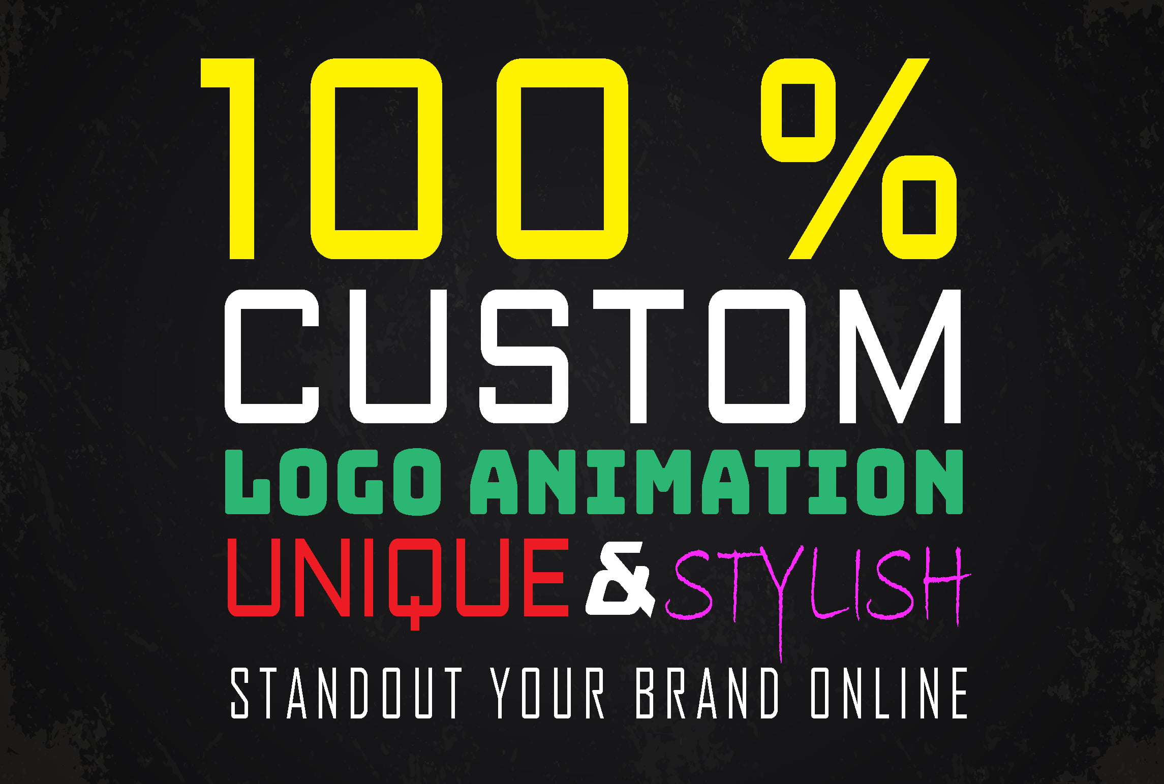 I will create custom logo animation and YouTube intro video, FiverrBox