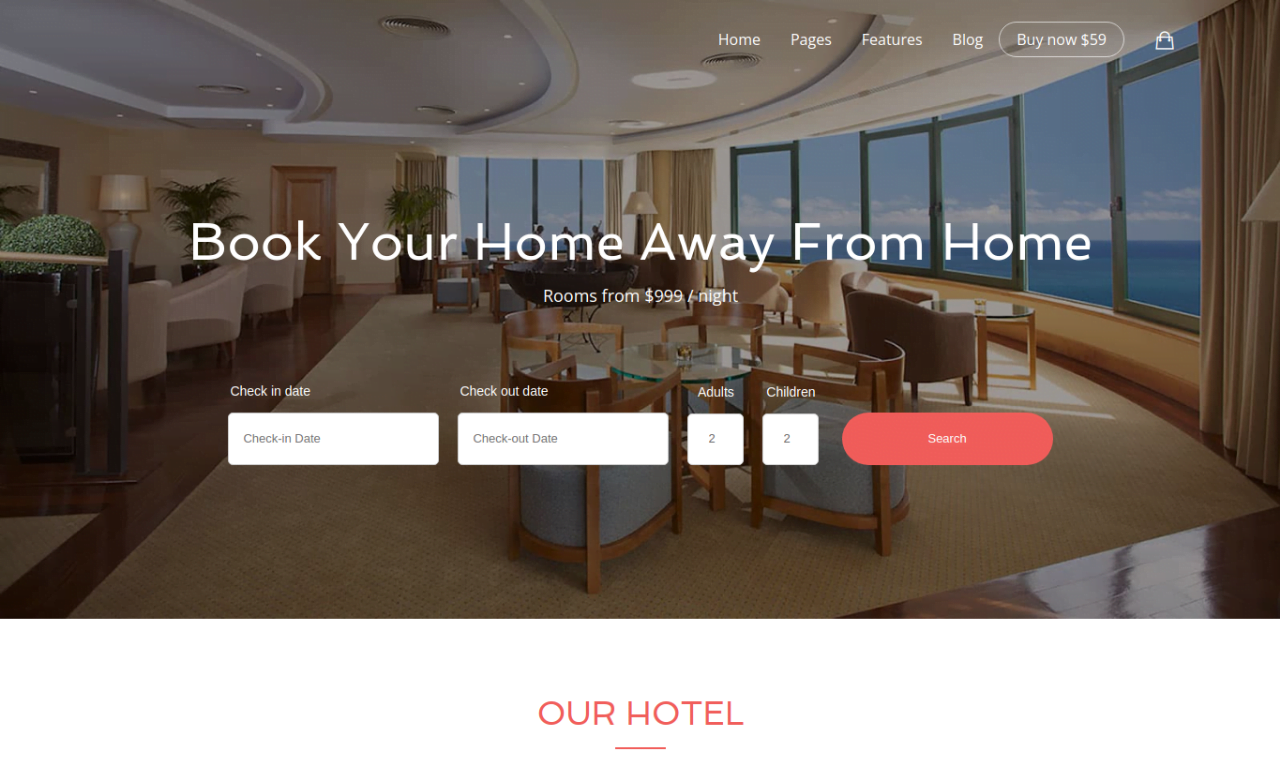I will create vacation rental website airbnb website property website, FiverrBox