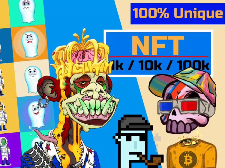 I will create nft staking, nft marketplace, nft landing page, FiverrBox
