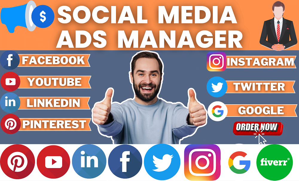 I will be your social media ads manager, FiverrBox