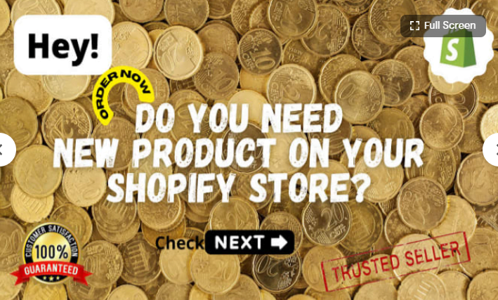 I will shopify virtual assistant to add product to shopify store, FiverrBox