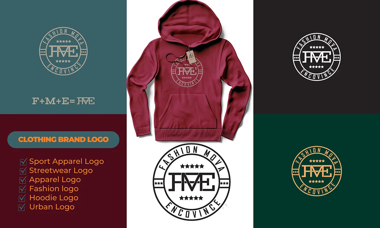 Do brand custom clothing label, tags design by Beecreator