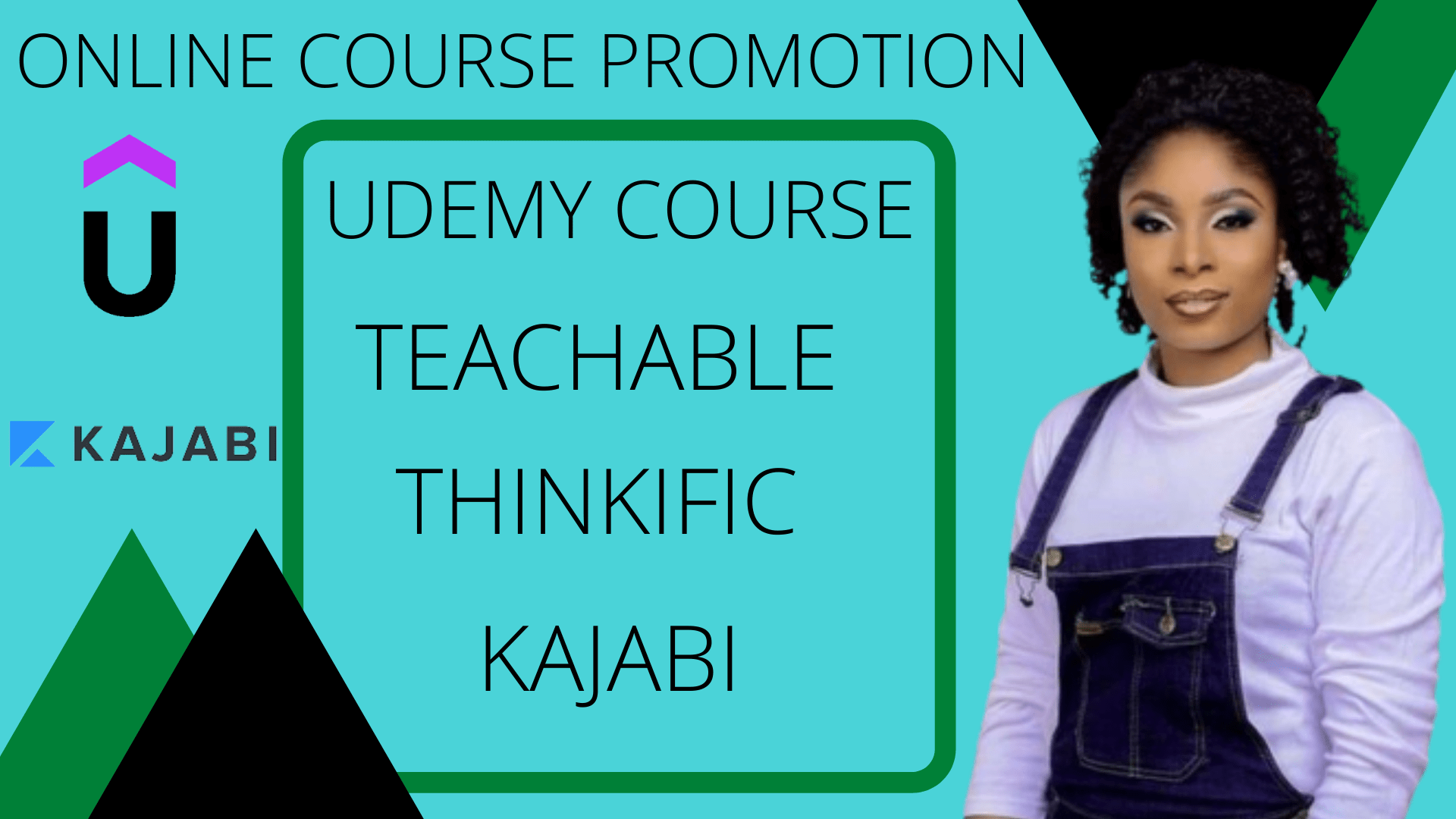 I will online udemy course promotion thinkific teachable online course promotion, FiverrBox