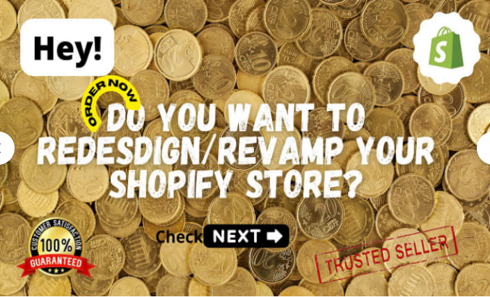 I will redesign shopify store website upgrade, FiverrBox