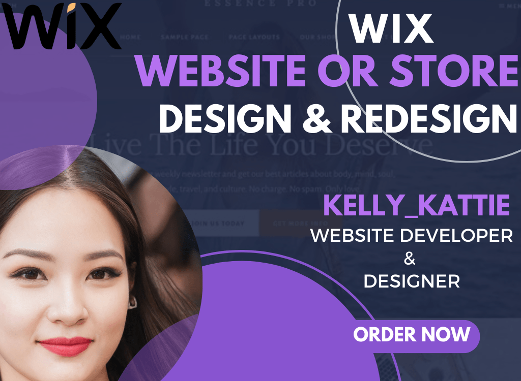 I will do wix website design and redesign, wix landing page, wix online store, FiverrBox