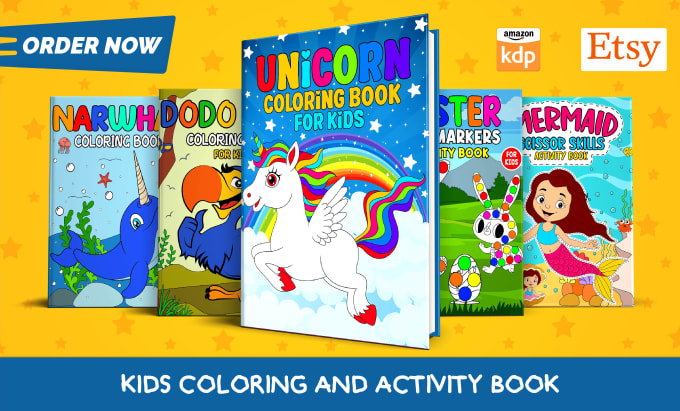 Activity book cover design: how to create the perfect book exterior for  activity books on  KDP - Book Bolt
