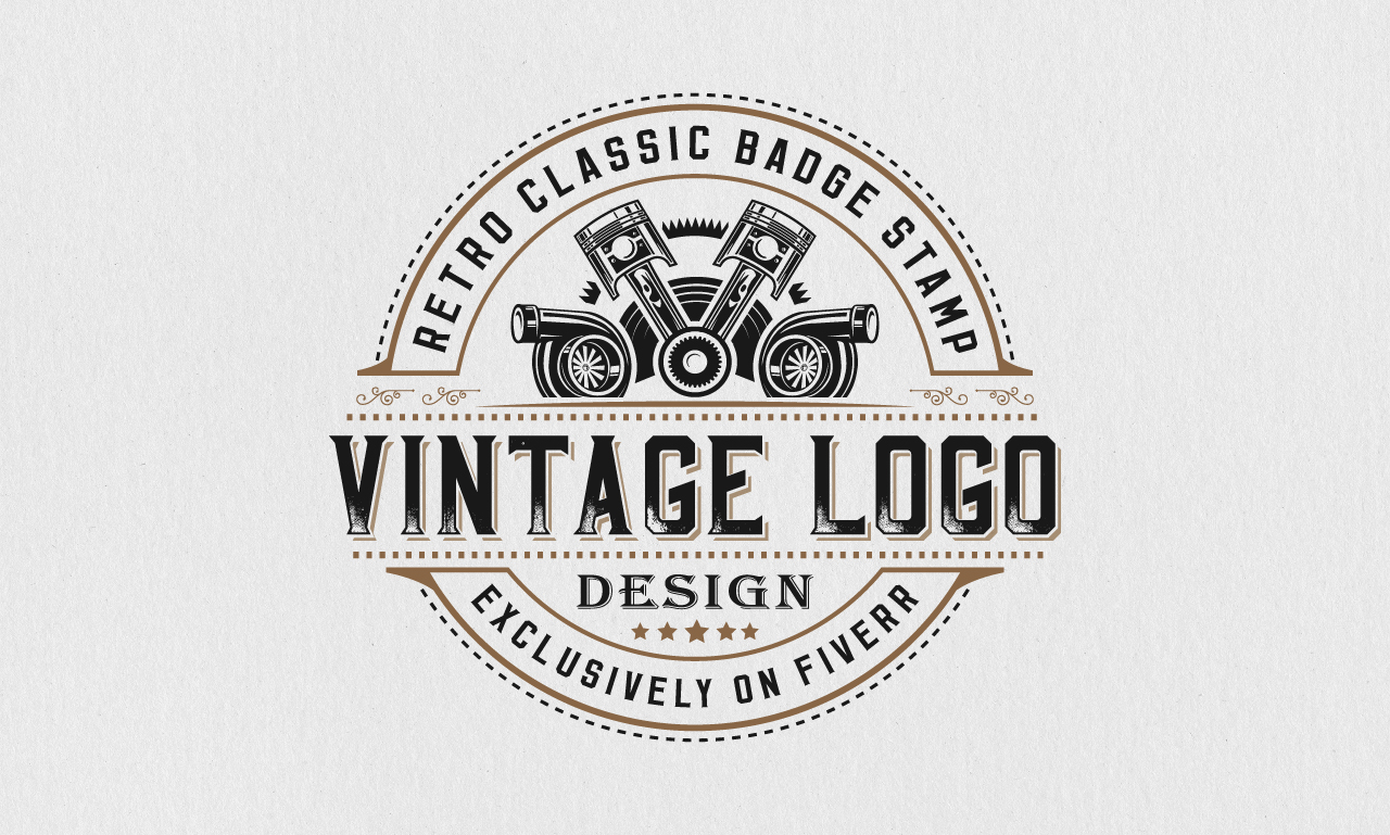 retro logo design