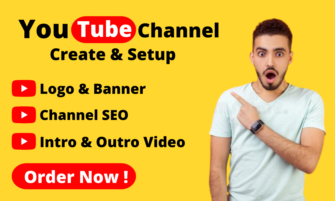 I will  channel create and setup with SEO optimization