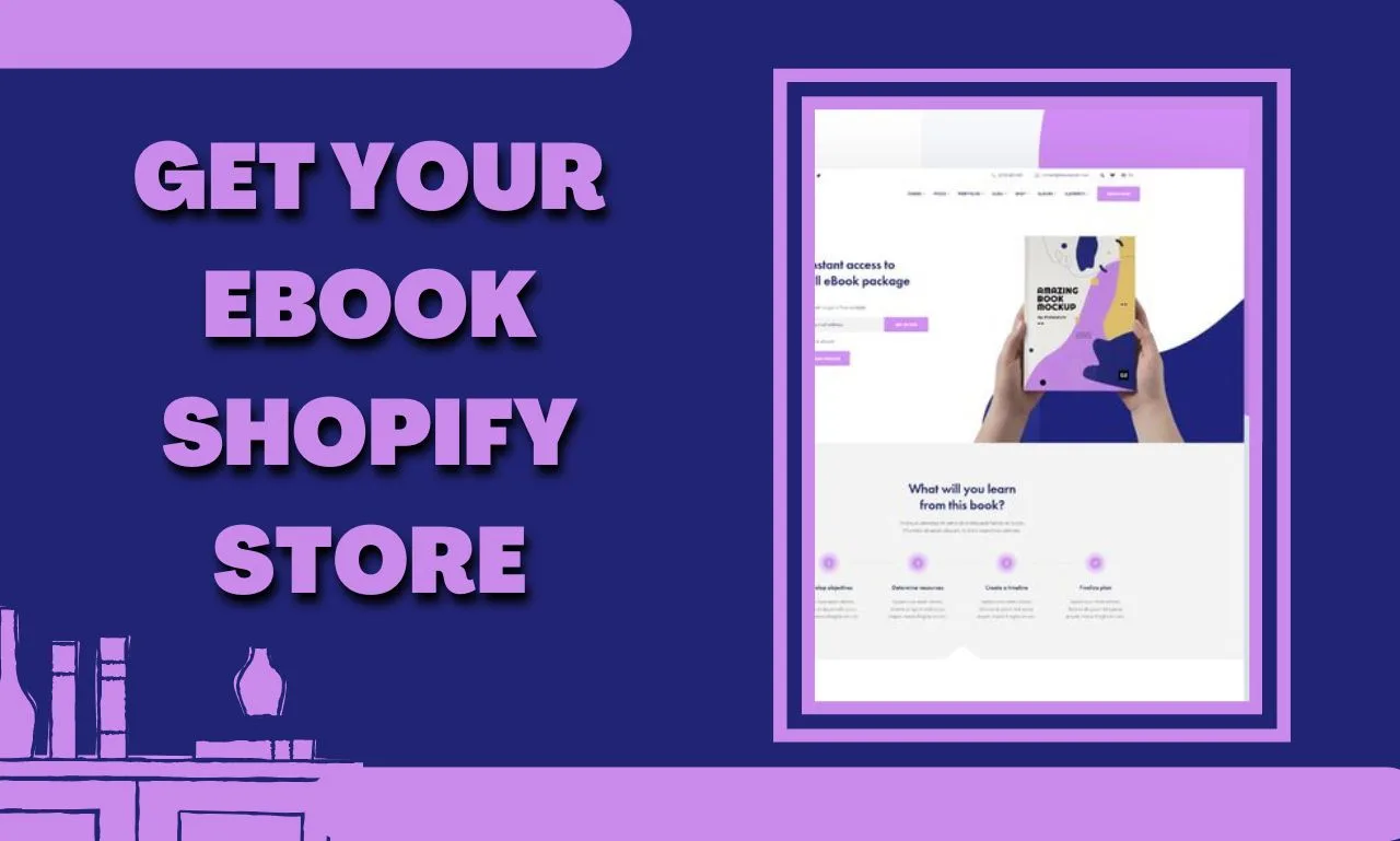 I will setup and design your ebook store with shopify, FiverrBox