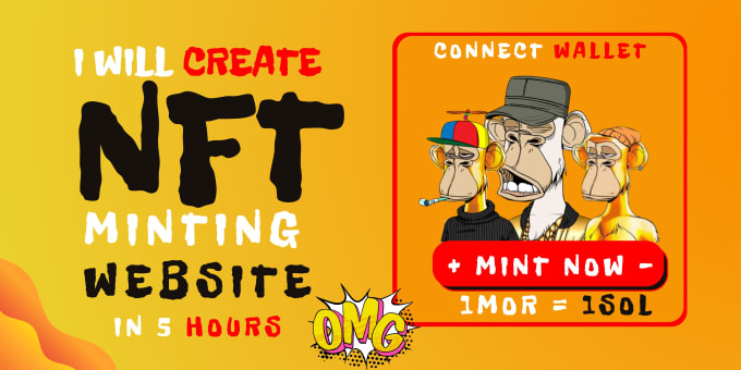 I will nft minting website nft minting website minting engine nft minting website, FiverrBox
