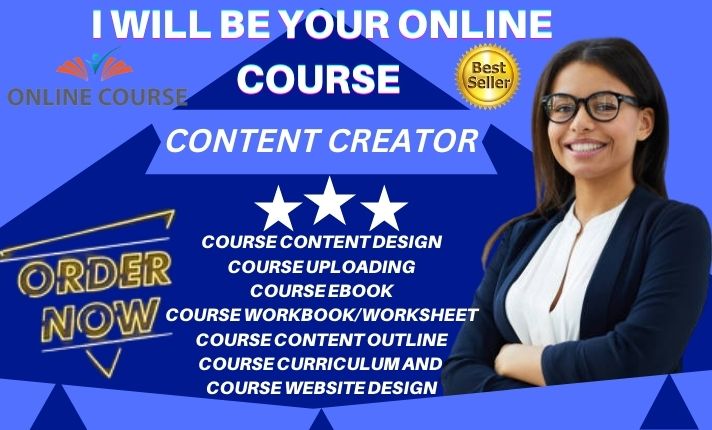 I will write online course content, course curriculum, lesson plan and course outline, FiverrBox