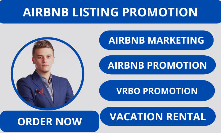 I will promote booking occupancy, advertise vrbo homes, and promote airbnb, FiverrBox