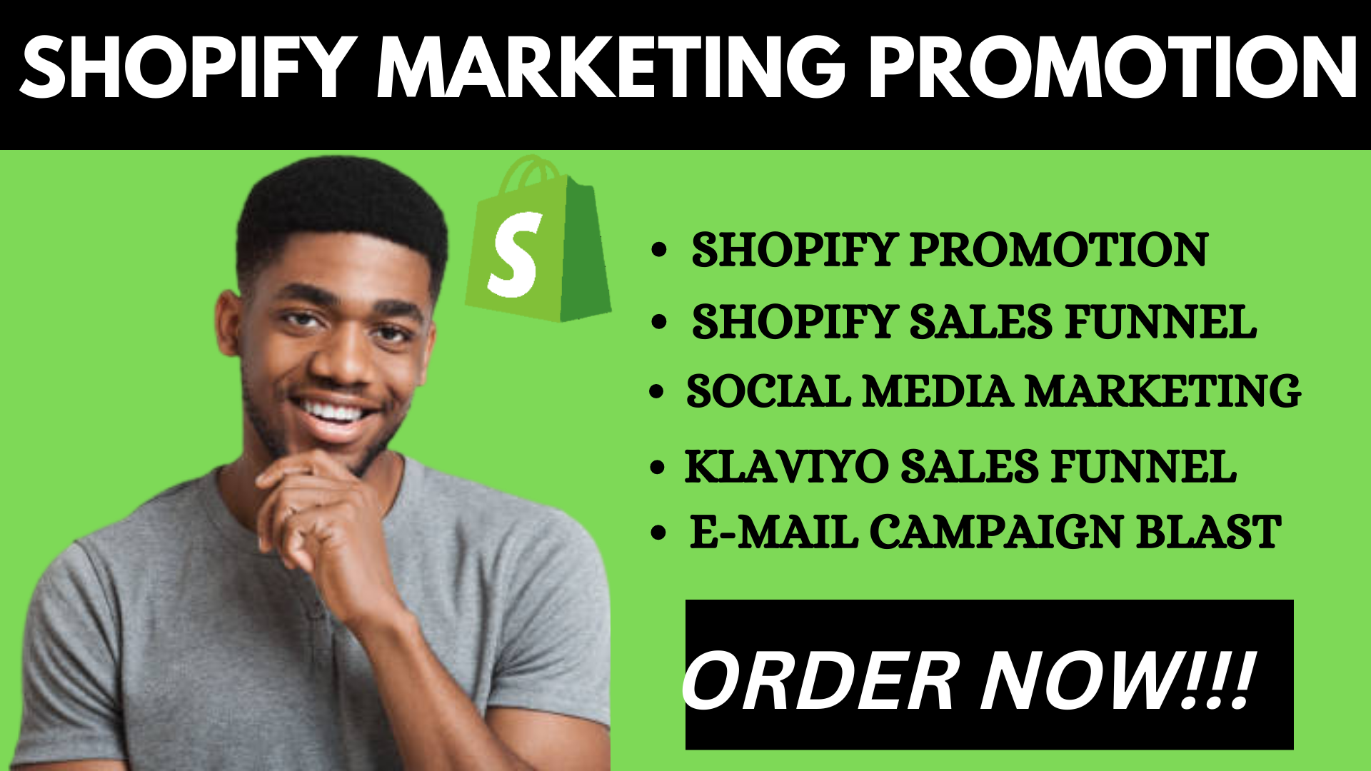 I will shopify advertising shopify marketing shopify promotion sales funnel marketing, FiverrBox