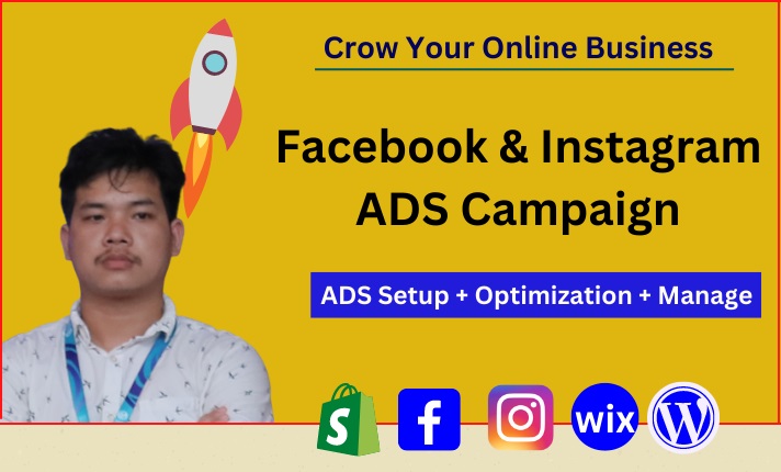 I will do setup facebook advertising, instagram ads for your sales, FiverrBox