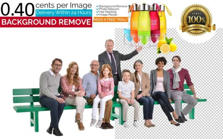 I will photoshop clipping path cutout and background removal from images, FiverrBox