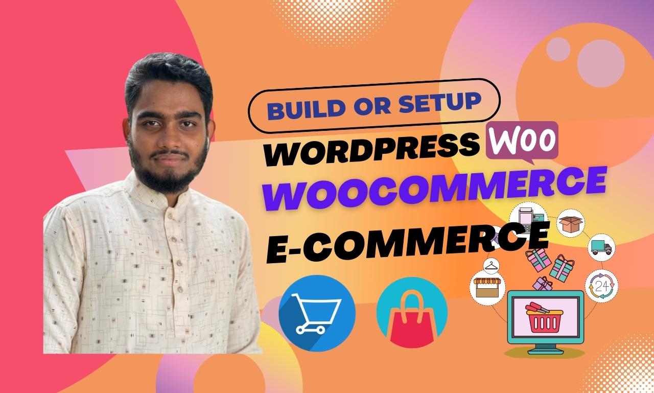 I will build modern wordpress woocommerce website or ecommerce online shop, FiverrBox