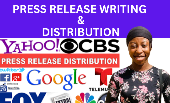 I will write an eye catchy press release, distribute press release, FiverrBox