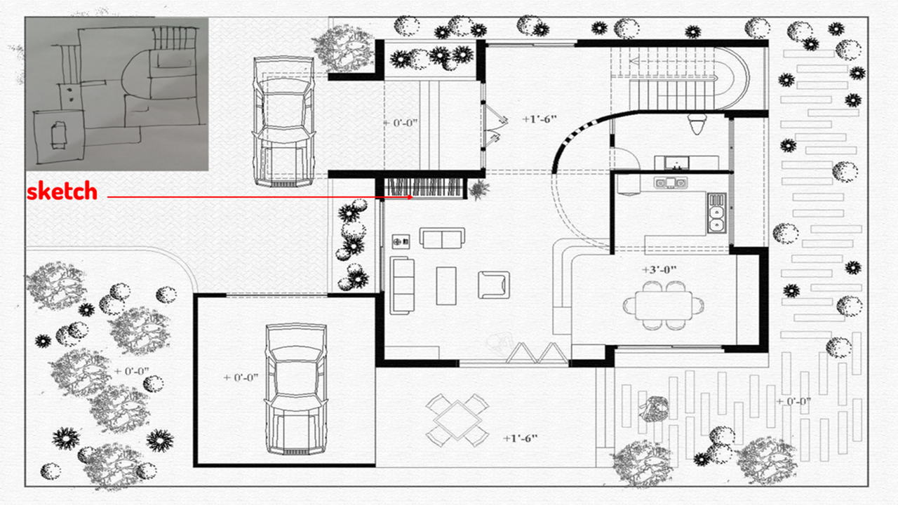 2D Floor Plan Services | 2D Floor Plans B&W, Colored